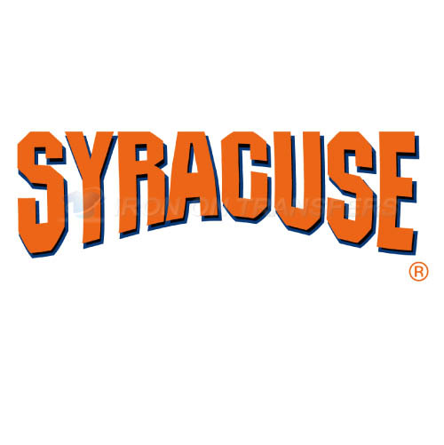 Syracuse Orange Logo T-shirts Iron On Transfers N6407
